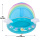 Inflatable Baby Pool Rainbow Baby Toddlers Splash Pool